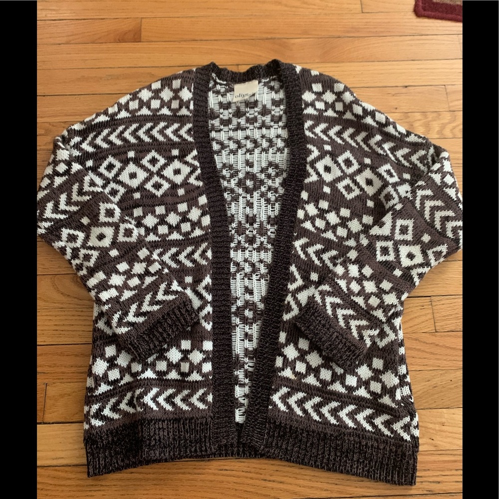 OLIVE & OAK Cardigan Medium NEW
